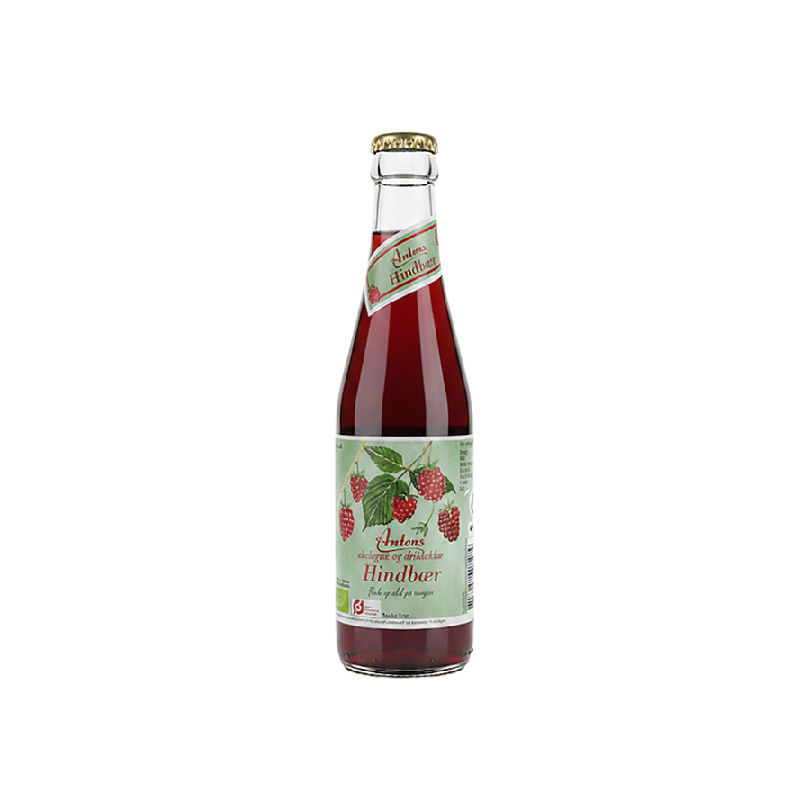 Antons Øko Hindbær 24x25cl