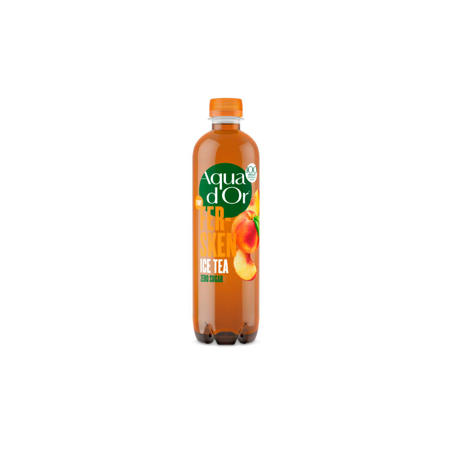 Aqua Dór Ice Tea Fersken Zero 24x50cl