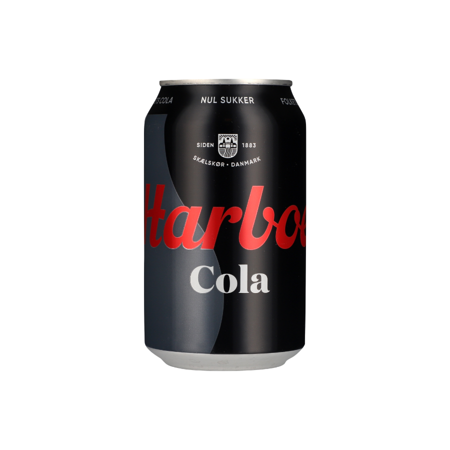 Harboe Cola Nul dåse 18x33cl
