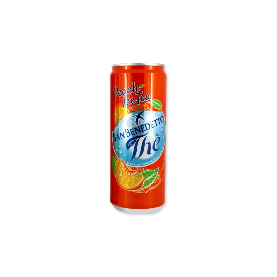 San Benedetto Peach Ice Tea ds. 24x33cl