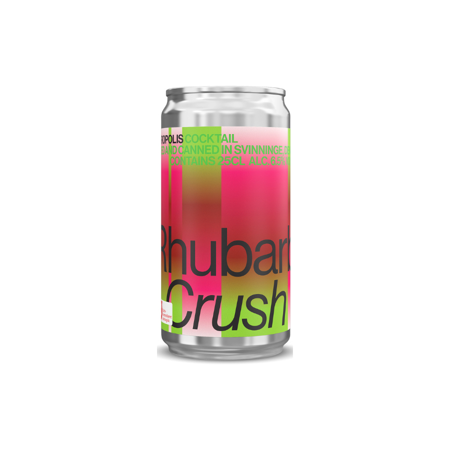 Mikropolis Rhubarb Crush Øko 6,5% ds 24x25cl
