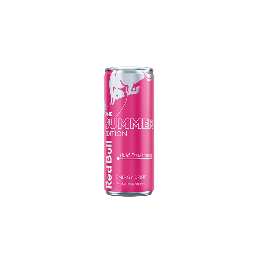 Red Bull Hvid Fersken 24x25cl