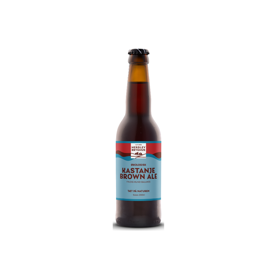 Herslev Kastanje Brown Ale Øko 18x33cl 5,6%