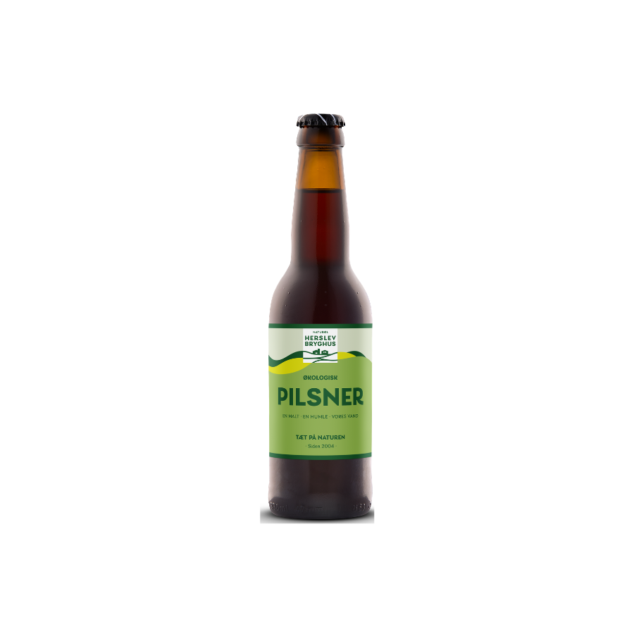 Herslev Pilsner Øko 18x33cl 5,5%