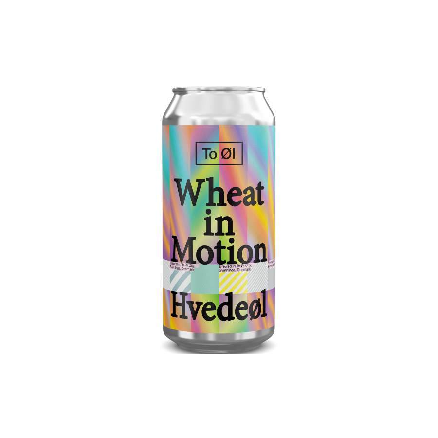 To Øl Øko Wheat in Motion Dåse 24x44cl