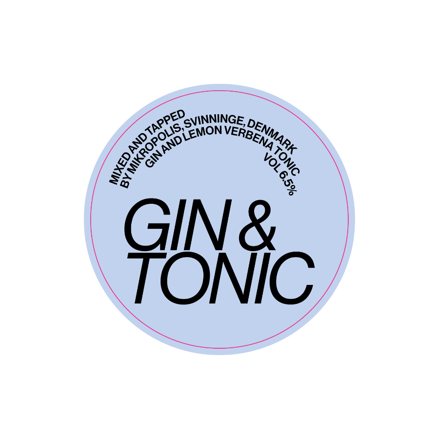 Mikropolis Fu Gin & Tonic Øko 6,5% 20ltr /S