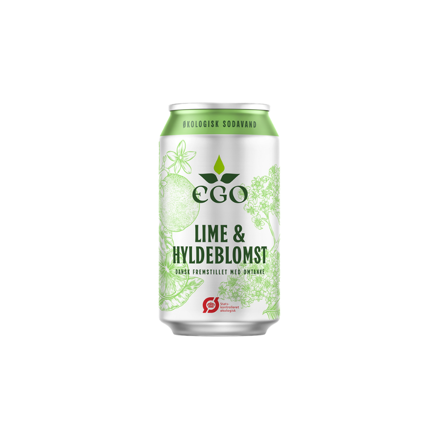 EGO Lime Hyldeblomst øko 24x33 cl.