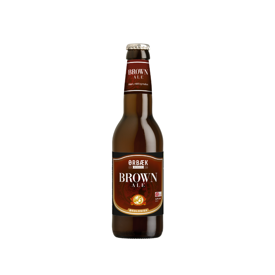 ØrbækBrown Ale 12x33cl ØKO 4,8%