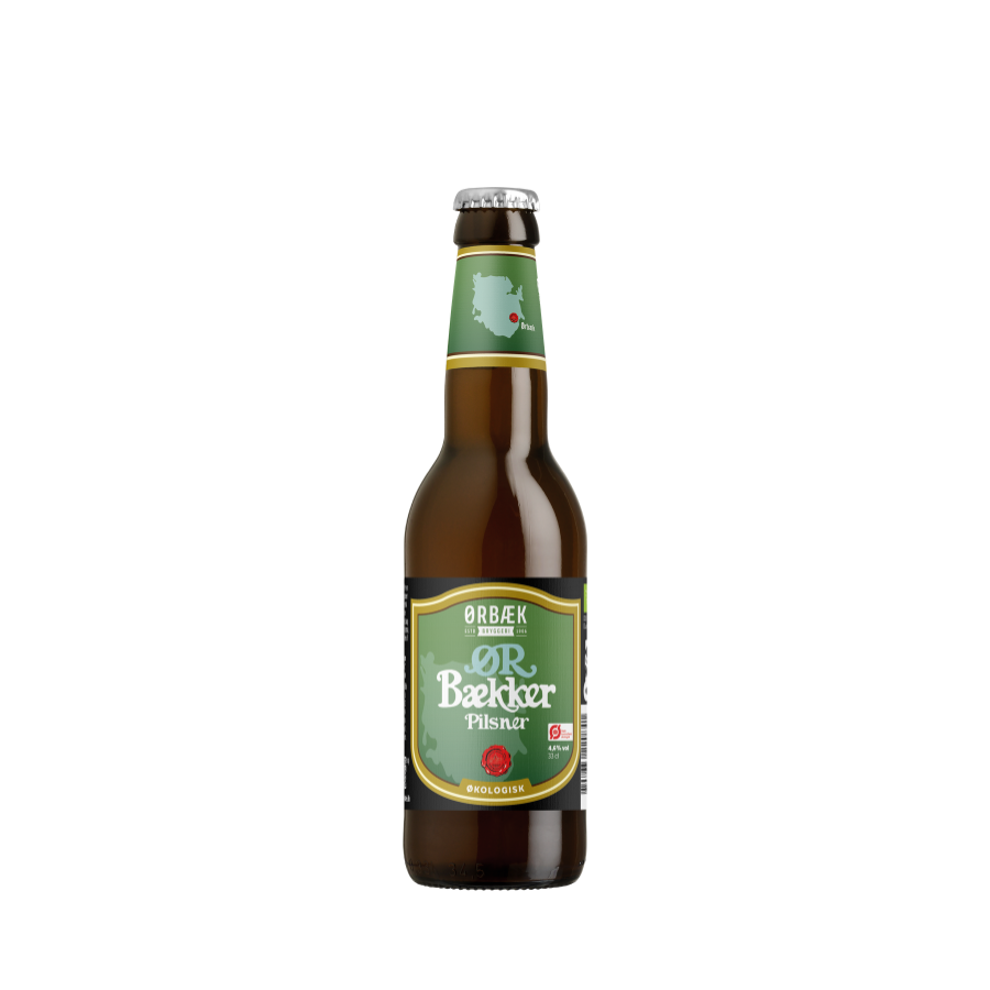 Ørbækker Pilsner 12x33cl ØKO 4,6%